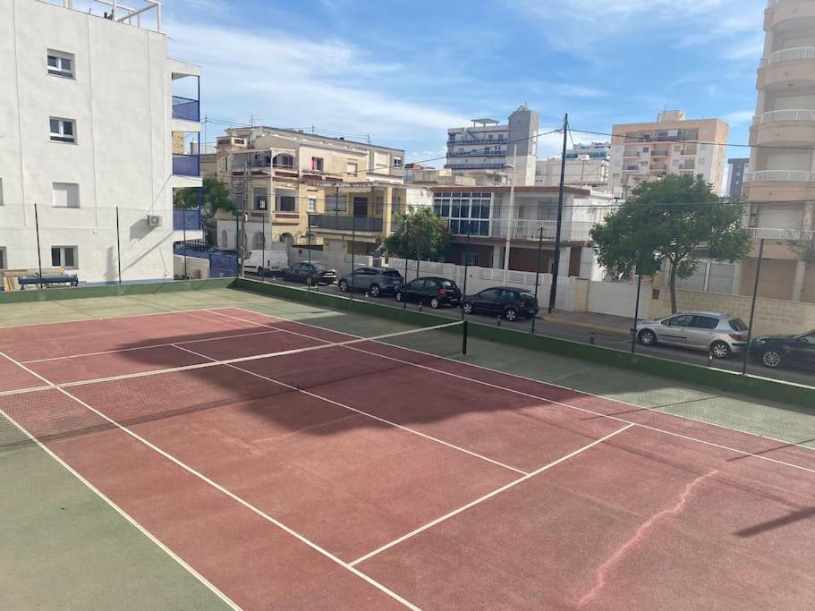 Apartamento 1ª Linea De Playa - Con Piscina Y Parking Playa de Gandia Εξωτερικό φωτογραφία