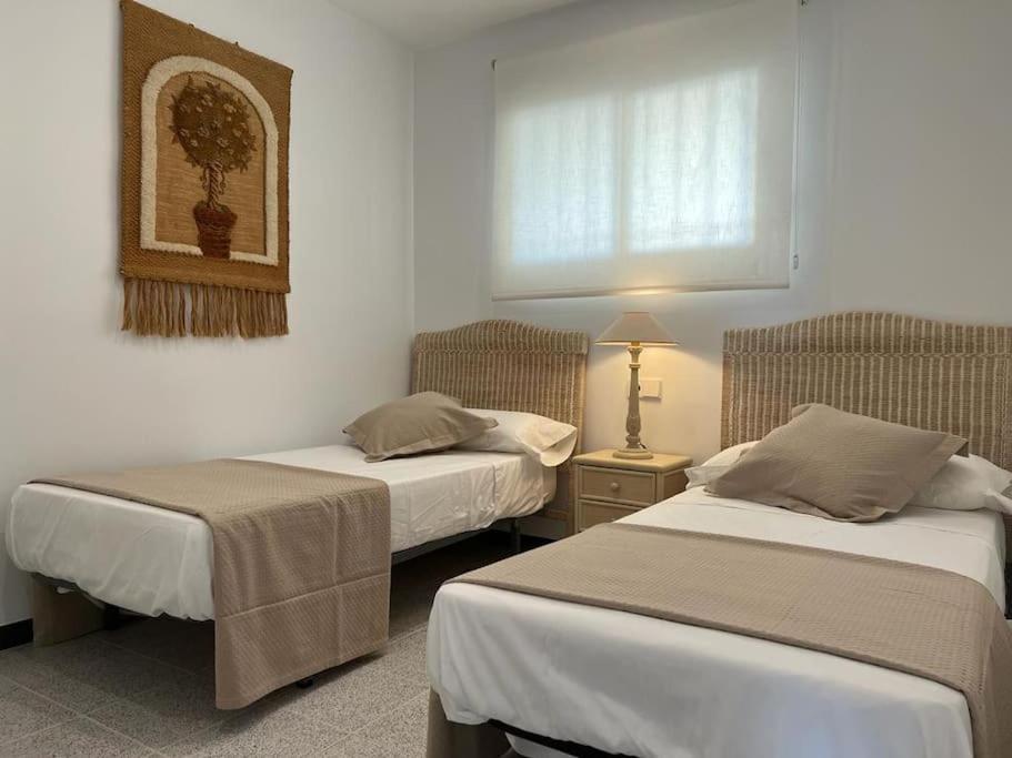 Apartamento 1ª Linea De Playa - Con Piscina Y Parking Playa de Gandia Εξωτερικό φωτογραφία